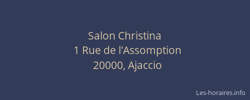 Salon Christina