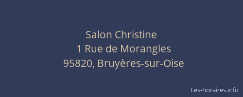 Salon Christine