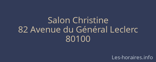 Salon Christine