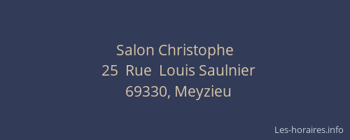 Salon Christophe