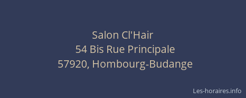 Salon Cl'Hair