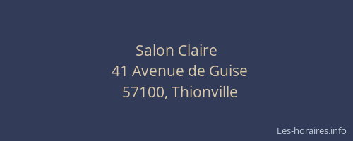 Salon Claire