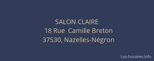 SALON CLAIRE