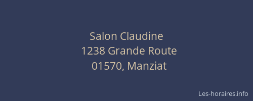 Salon Claudine