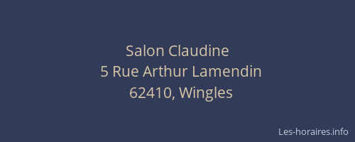 Salon Claudine