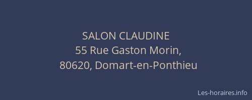 SALON CLAUDINE