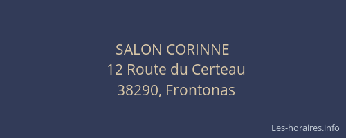 SALON CORINNE