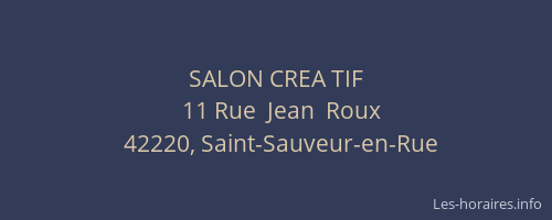 SALON CREA TIF