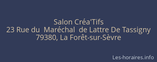 Salon Créa'Tifs