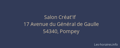 Salon Cr&eacute;at'If