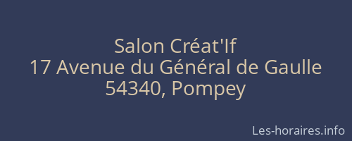 Salon Créat'If
