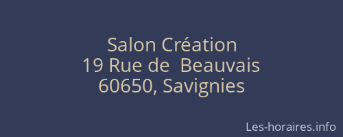 Salon Création