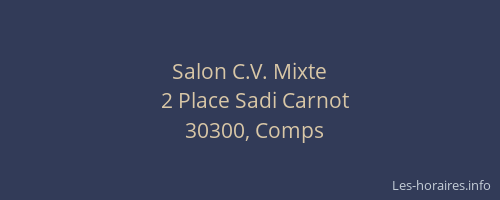 Salon C.V. Mixte