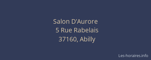 Salon D'Aurore