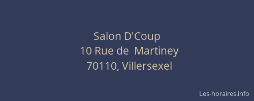 Salon D'Coup