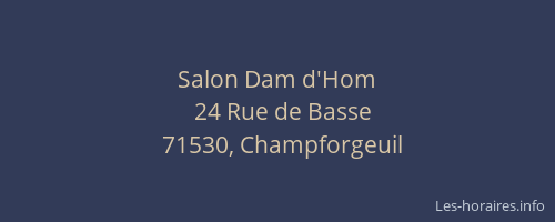 Salon Dam d'Hom