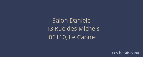 Salon Danièle