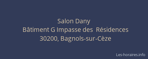 Salon Dany