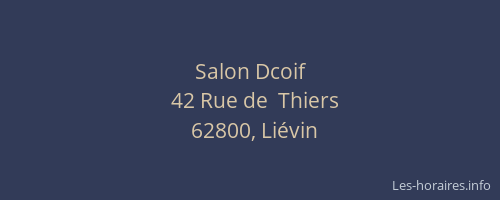 Salon Dcoif