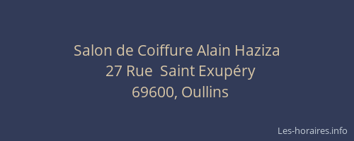 Salon de Coiffure Alain Haziza