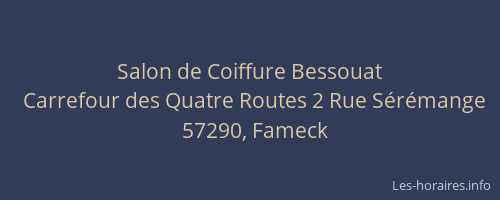 Salon de Coiffure Bessouat