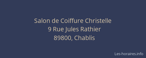 Salon de Coiffure Christelle