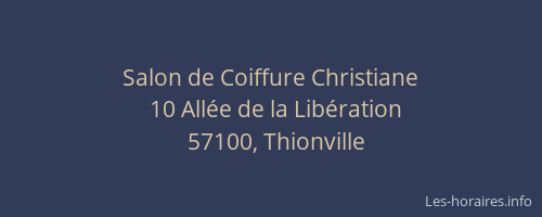 Salon de Coiffure Christiane