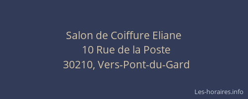 Salon de Coiffure Eliane