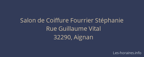 Salon de Coiffure Fourrier Stéphanie