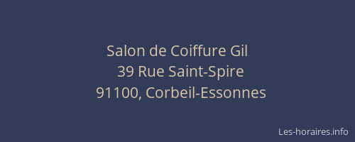 Salon de Coiffure Gil