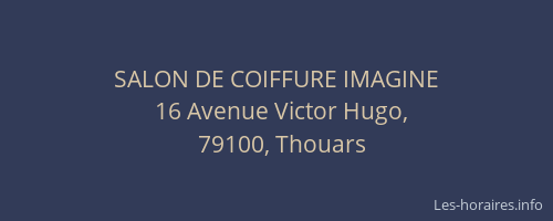 SALON DE COIFFURE IMAGINE