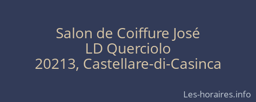 Salon de Coiffure José