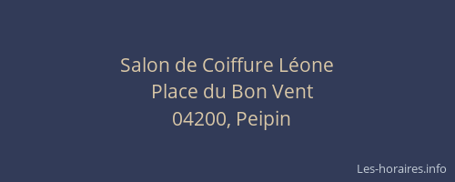 Salon de Coiffure Léone