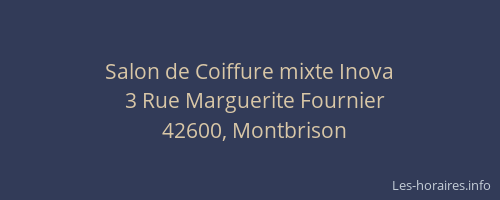 Salon de Coiffure mixte Inova