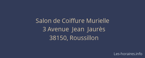 Salon de Coiffure Murielle