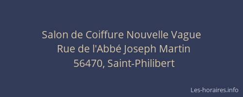 Salon de Coiffure Nouvelle Vague