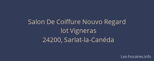 Salon De Coiffure Nouvo Regard