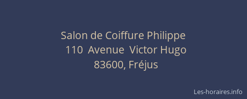 Salon de Coiffure Philippe