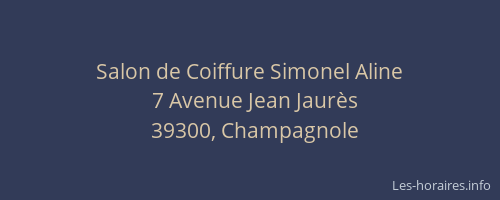 Salon de Coiffure Simonel Aline