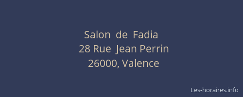 Salon  de  Fadia