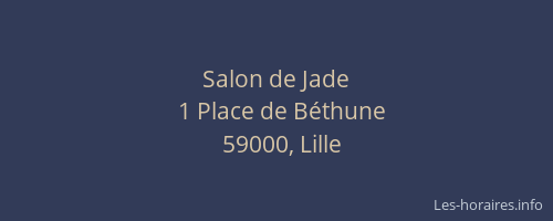 Salon de Jade