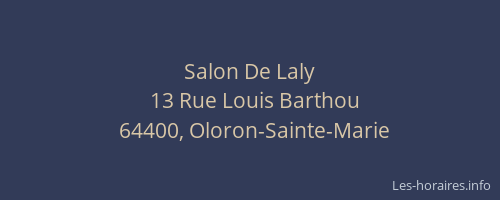 Salon De Laly
