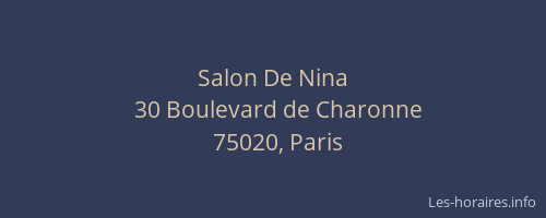 Salon De Nina