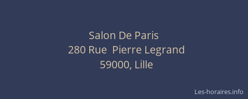 Salon De Paris