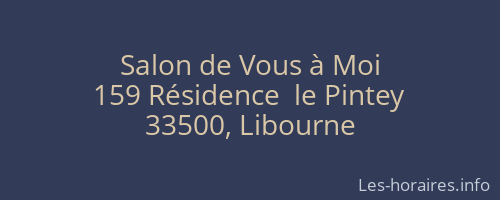 Salon de Vous à Moi