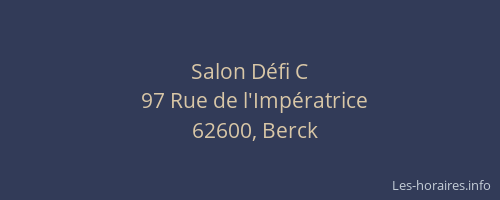 Salon Défi C