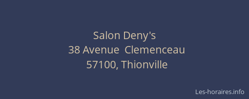 Salon Deny's