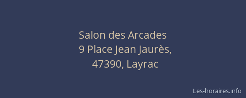 Salon des Arcades