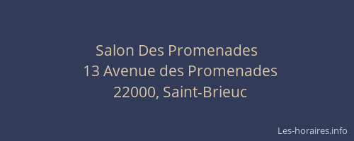 Salon Des Promenades