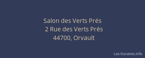 Salon des Verts Prés